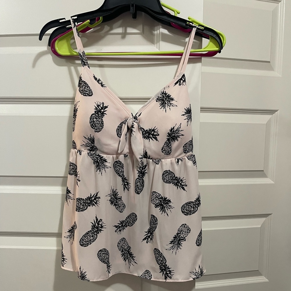 Candie's Blush and Black Patterned Dress
